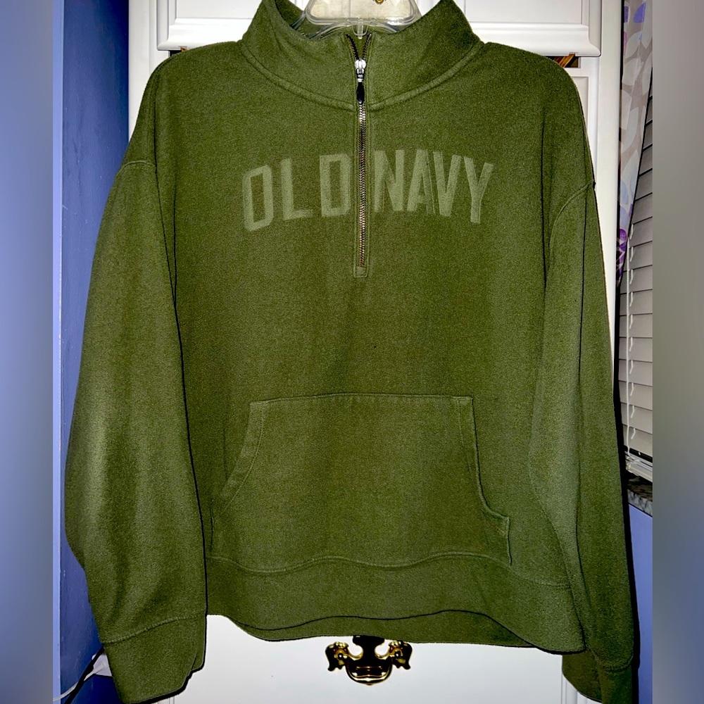 Old Navy Zippered Sweater - Plus Size, Large
